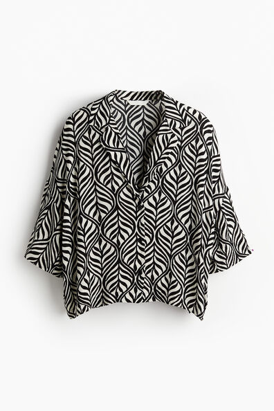 Oversized resort shirt