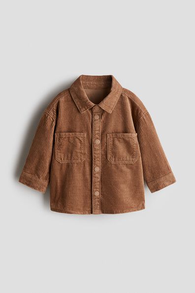 Cotton corduroy shirt
