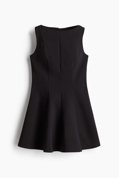 Flared-skirt dress