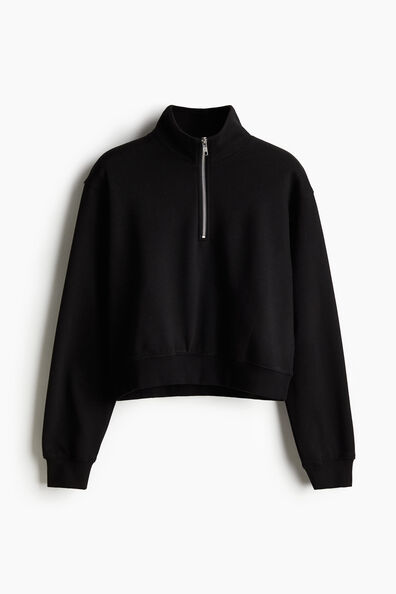 Zip-top sweatshirt