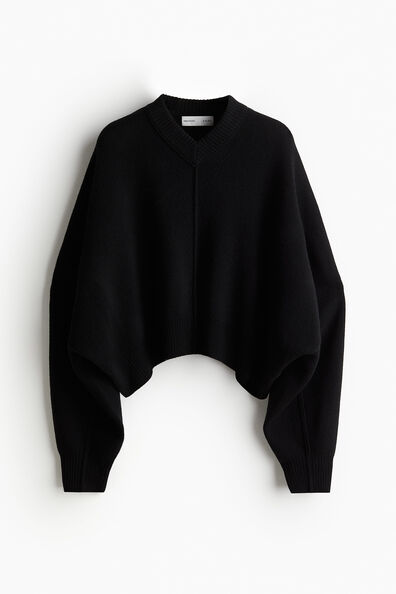 Slouchy wool jumper