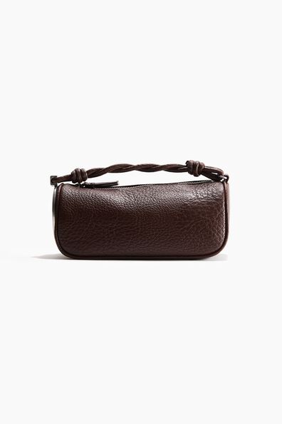 Metal-detail handbag