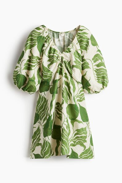 Crêpe mini dress