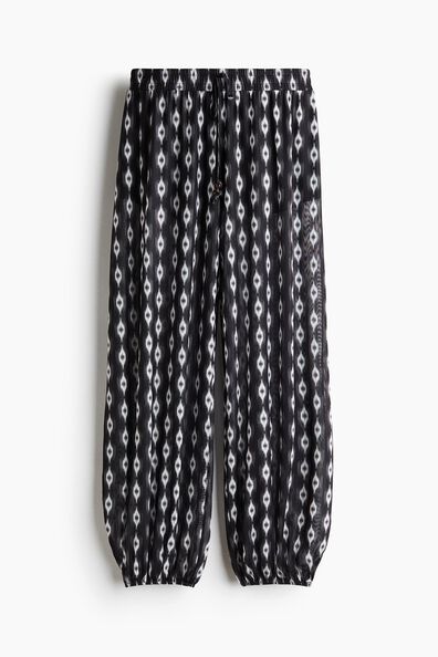 Mesh balloon trousers