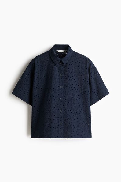 Broderie anglaise shirt