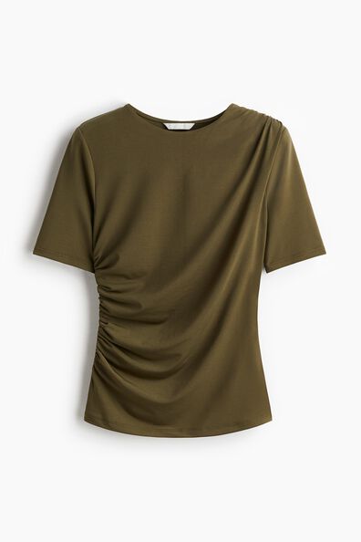 Draped top
