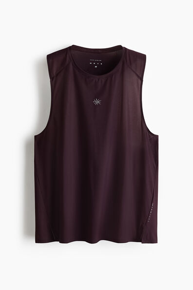 Running vest top with CoolMove™