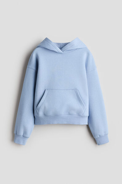 Brushed-inside hoodie