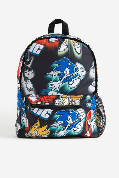 Patterned backpack