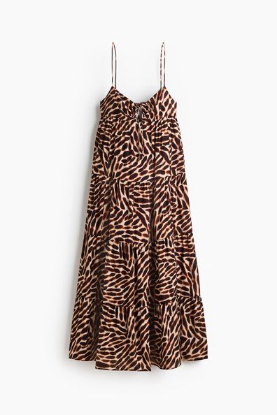 Tiered strappy dress