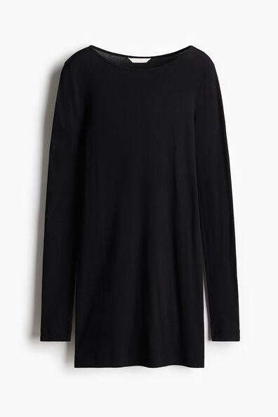 Ribbed mini dress