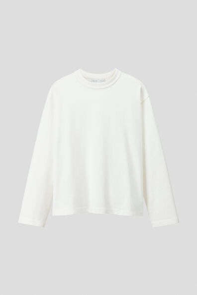 Loose Fit Long-sleeved cotton T-shirt