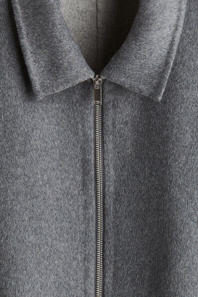 Regular-fit Wool-blend overshirt