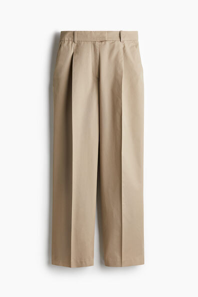 Crease-leg chinos