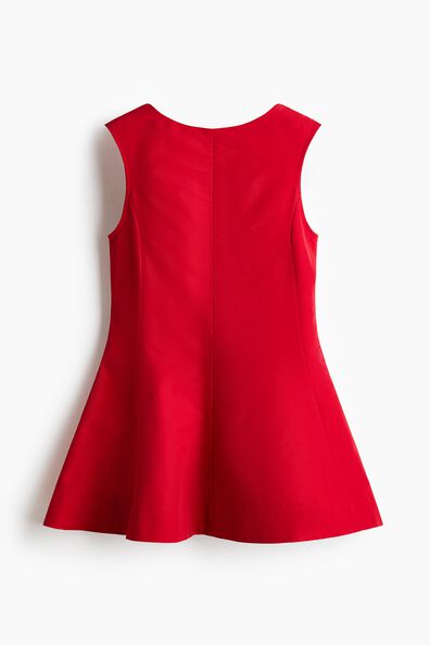 Flared-skirt dress