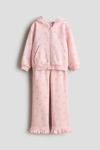2-piece printed sweatshirt set