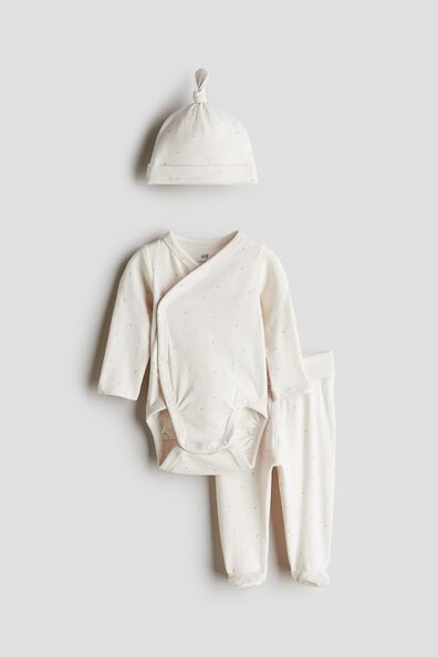 3-piece super soft cotton set