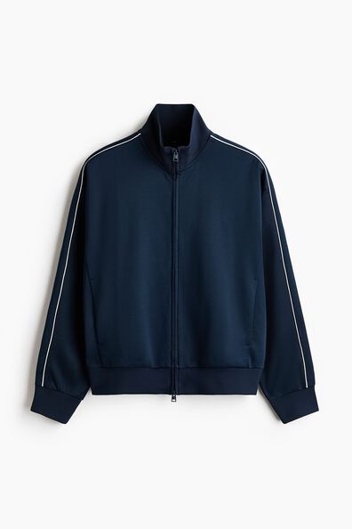 Relaxed Fit Scuba track jacket