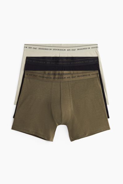 3-pack COOLMAX® mid trunks