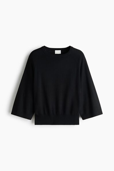 Fine-knit top