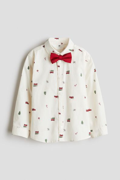 Shirt and tie