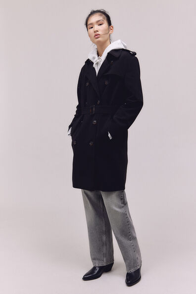Double-breasted trenchcoat