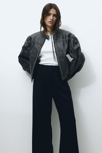Wide trousers