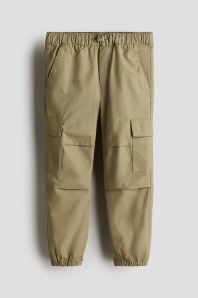 Cotton cargo trousers