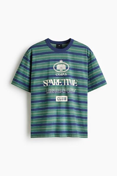Loose Fit Printed boxy T-shirt