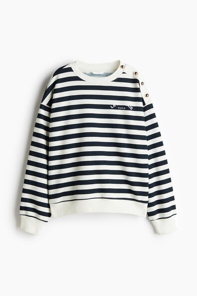 Text-motif sweatshirt