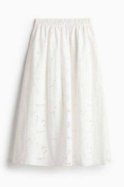 Broderie anglaise skirt