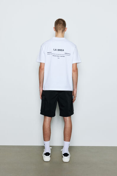 Regular Fit Nylon cargo shorts