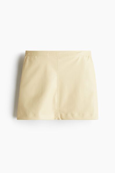 A-line mini skirt