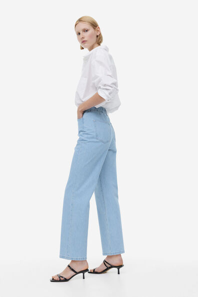 Wide High Jeans