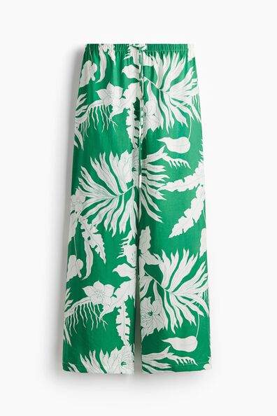 Loose-fit drawstring trousers