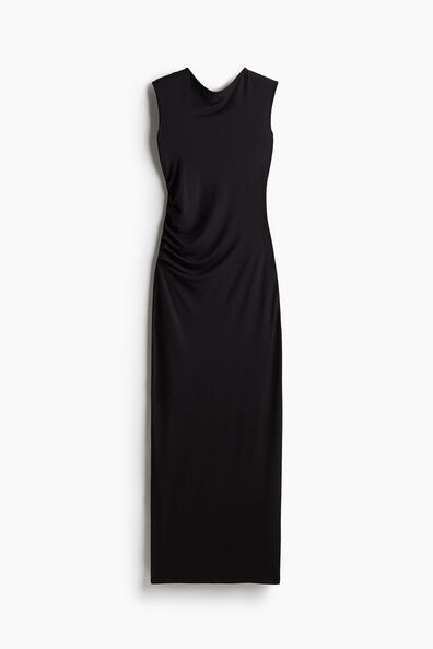 Draped bodycon dress