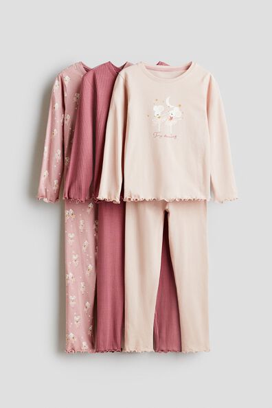 3-pack cotton pyjamas
