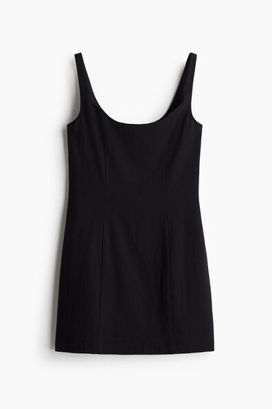 Fitted mini dress