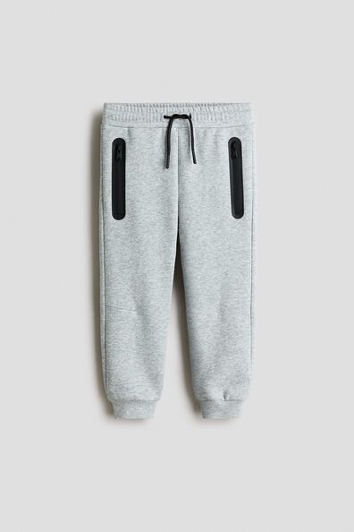 Brushed-inside joggers