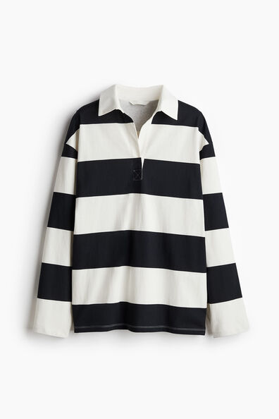 Loose-fit polo shirt