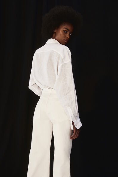 Oversized linen shirt