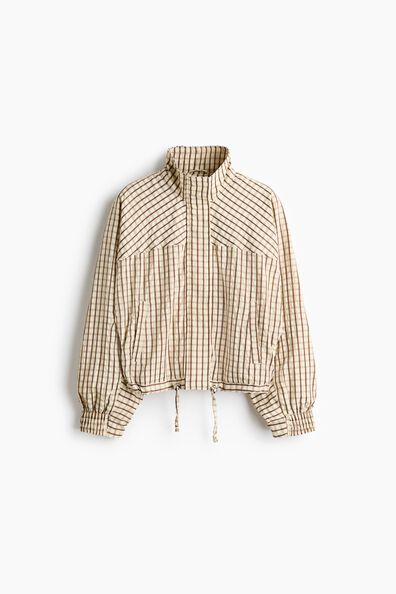 Dolman-sleeved jacket