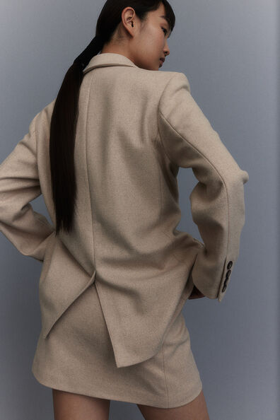 Double-breasted blazer