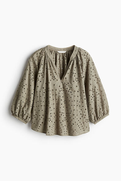 Broderie anglaise blouse