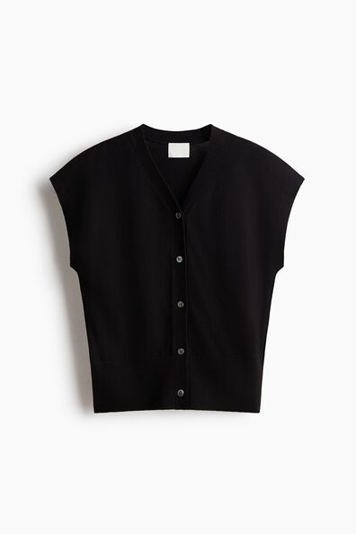 Knitted waistcoat