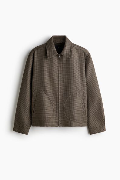 Regular Fit Collared jacket