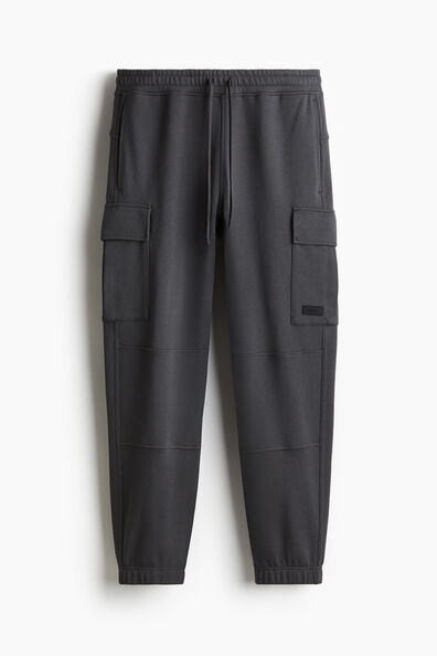 Regular Fit Cotton cargo joggers with DryMove™