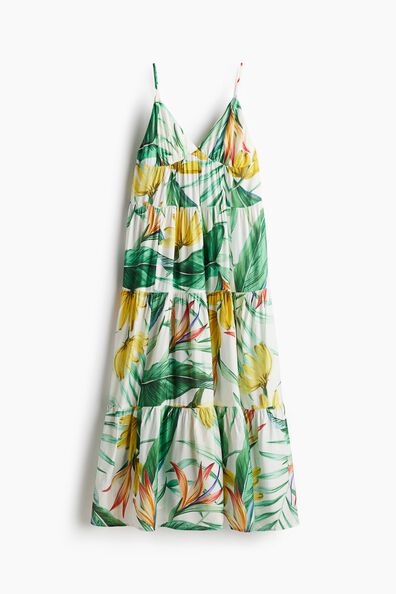 Tiered maxi dress