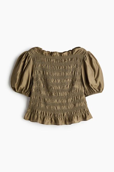 Smocked blouse