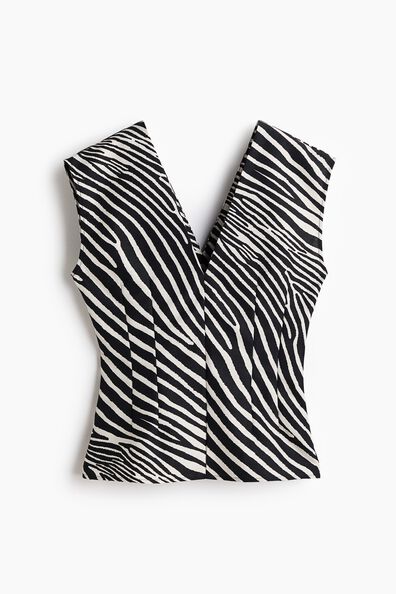 V-neck top